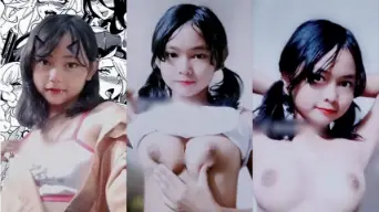 Aika Candice, Toket Gede Masih Bocil, Bikin Ngilu Lihatnya.