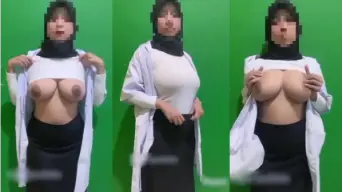 Hijab Abg Toge, Goyangannya Bikin Makin Pengen