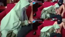 Jilbab Ijo Basah Kulum, Nikmatnya Bikin Ngilu