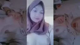 Masih Smp Udah Cantik, Hijab Dibuka, Toket Diremas-remas.