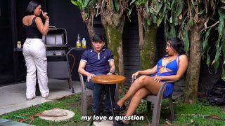 Diam, Jangan Berisik! – Ibu Tiri Ngewe Pacar Anak Perempuannya Diam-diam – Kontol Gede Jackson & Lina Henao