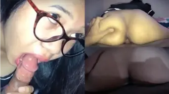 Pov: Ngewe Doi Kacamata Montok, Makin Digoyang Makin Crot
