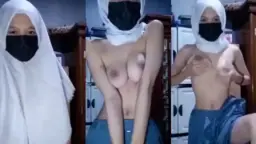 Ukhty Nina, Si Hijaber Seksi Pake Seragam Sma, Bikin Ngiler Banget