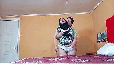 Wanita Berhijab Digoblok Doggy Style.