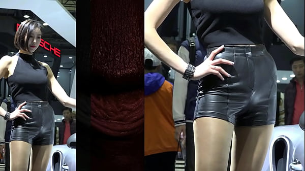 Gadis China Goyang-goyang Pakai Hotpants Kulit Bikin Makin Panas, Siap Bikin Ngiler.