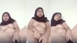 Abg Hijab Coklat Sange, Test Colmek Pake Terong Sampe Basah